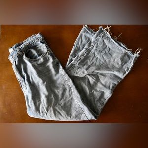 High Waisted Flare Leg Jeans